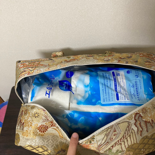 アンズルーム☆ボストンバッグ☆ハンドバック☆丸帯☆帯リメイク☆着物