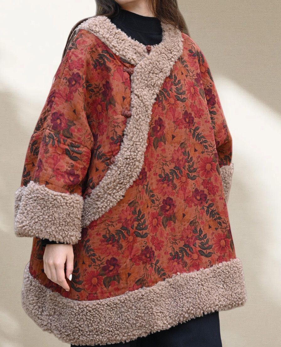 秋冬　綿  ジャケット　コート　羽織   レディース