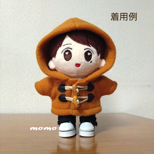 ぬいぐるみ服 着せ替え15cm ダッフルコート ぬいぐるみ momo 通販