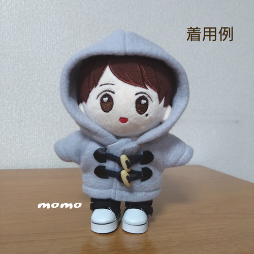 ぬいぐるみ服 着せ替え15cm ダッフルコート ぬいぐるみ momo 通販
