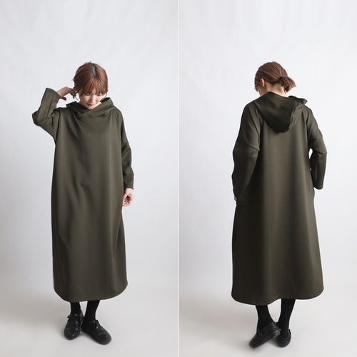 新作 118cm ジャージ伸縮ストレッチ生地 クロス襟フーディー