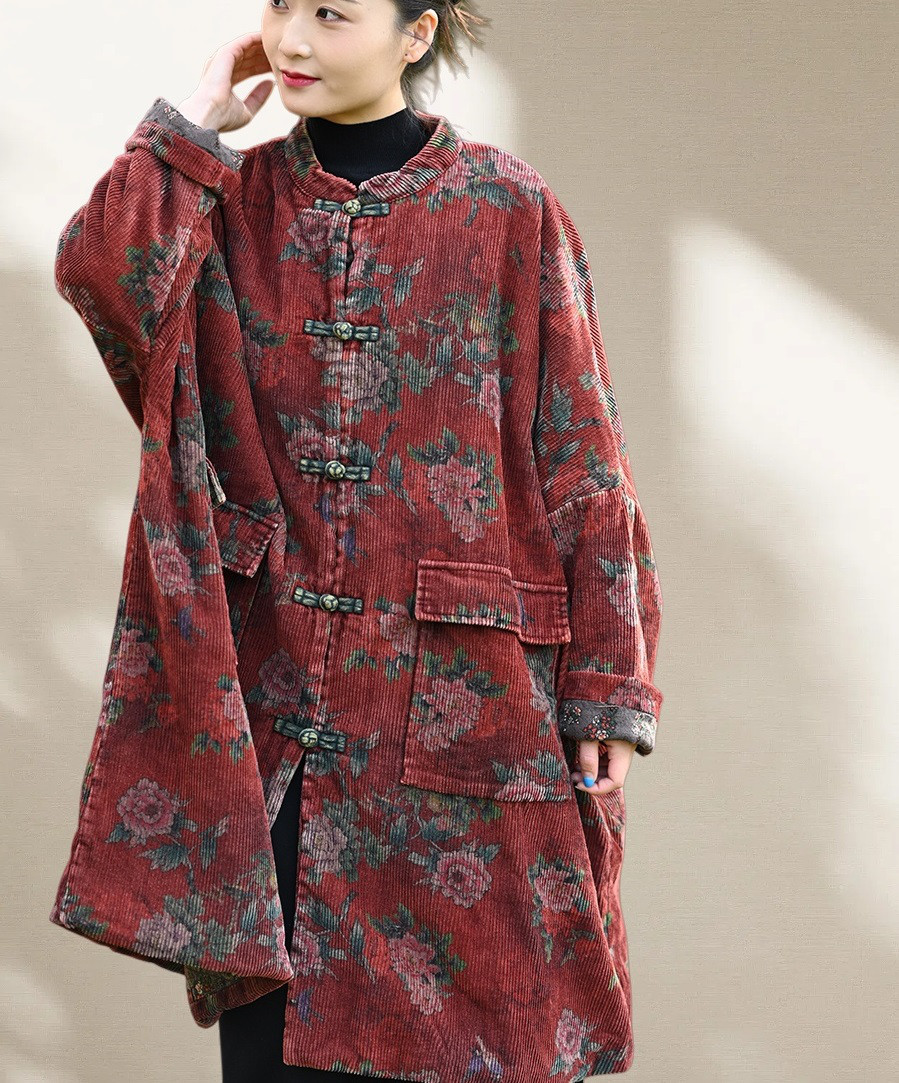 秋冬　綿  ジャケット　コート　羽織   レディース