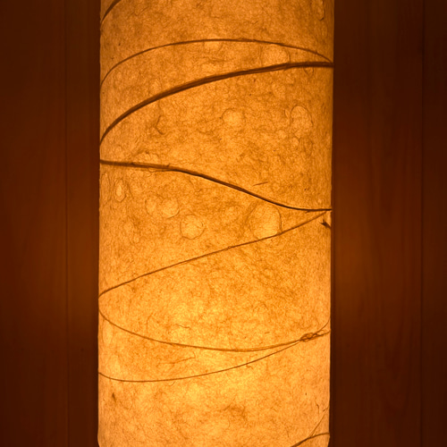 Handmade Washi Lampshade “SAYANAMI(さや波)” – 和紙/ランプシェード