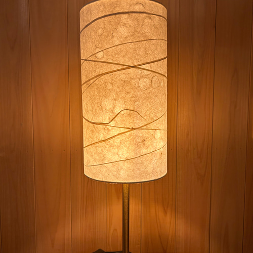 Handmade Washi Lampshade “SAYANAMI(さや波)” – 和紙/ランプシェード