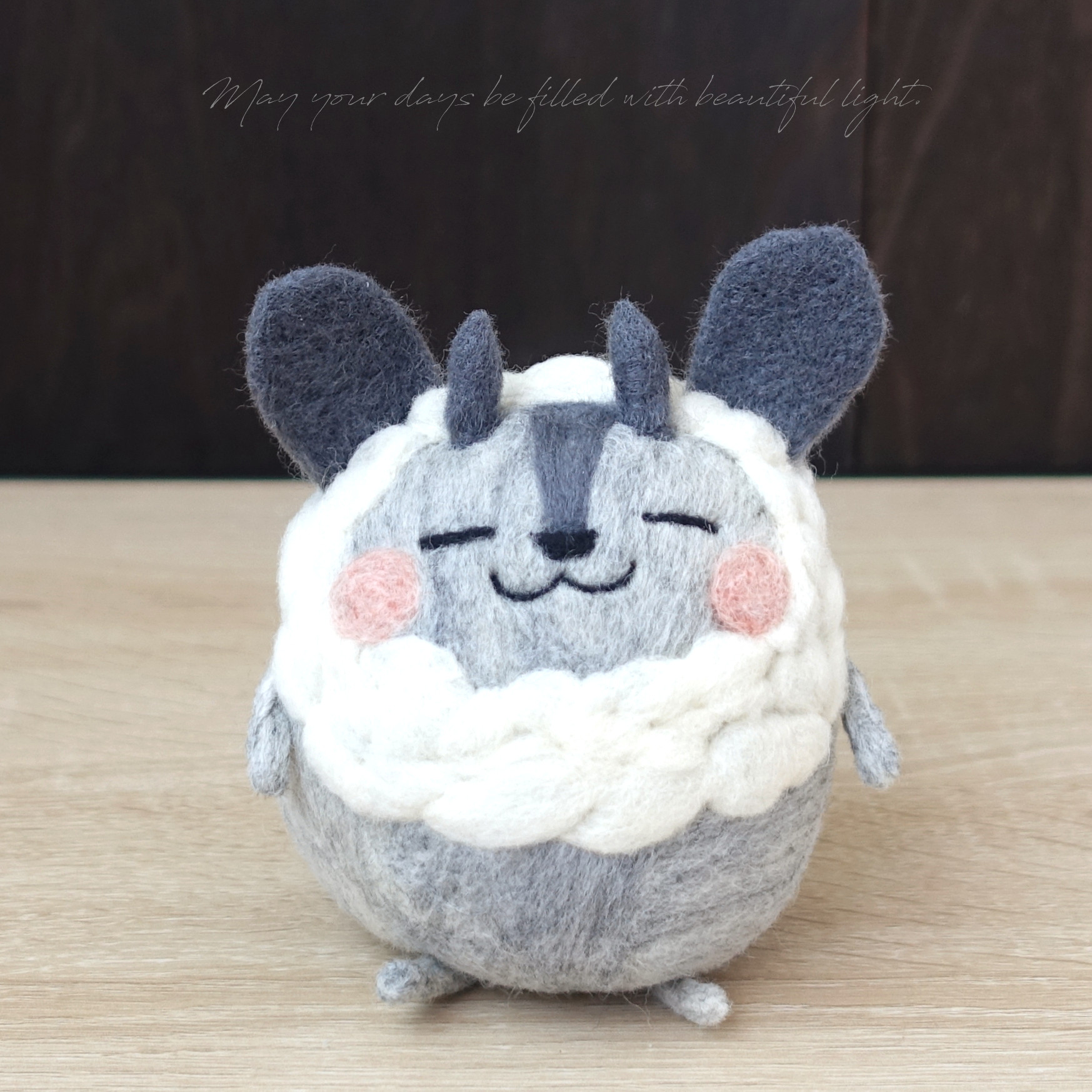 羊毛フェルト人形 森の子たち