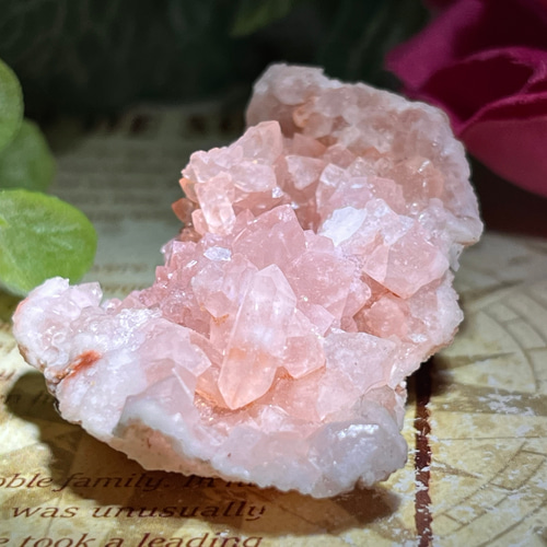 アルゼンチン産 ピンクアメジスト ラフストーン 原石 クラスター 紫