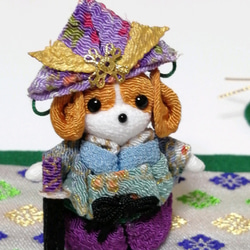 ちりめん細工 こどもの日の吊るし飾り 端午の節句さげもん 五月人形