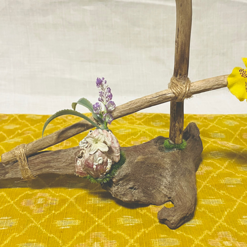 一点物】流木アート（アクセサリー掛け） その他インテリア雑貨 ユタ吉