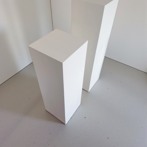 展示台3点セット 什器オブジェ 花台 ギャラリー 現代アート ディスプレイラック Hyackマルシェ什器 ディスプレイスタンド 木製 卓上 ひな壇 展示台