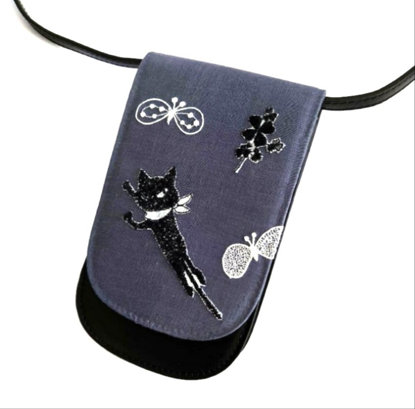 【現品ラスト】スマホポーチ スマホショルダーバッグ クロッチくんミナペルホネン