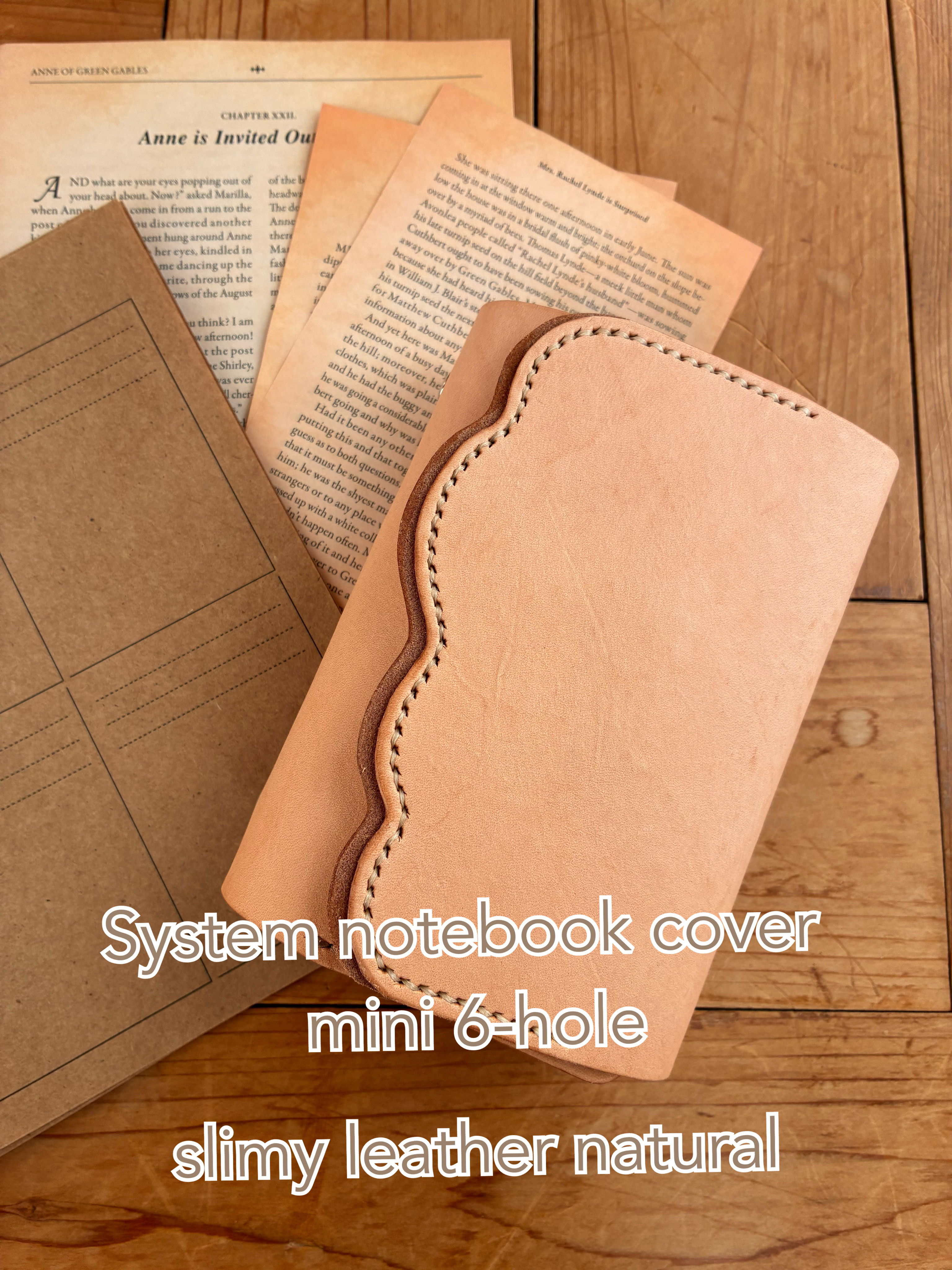 ku~mo システム手帳カバーミニ6穴