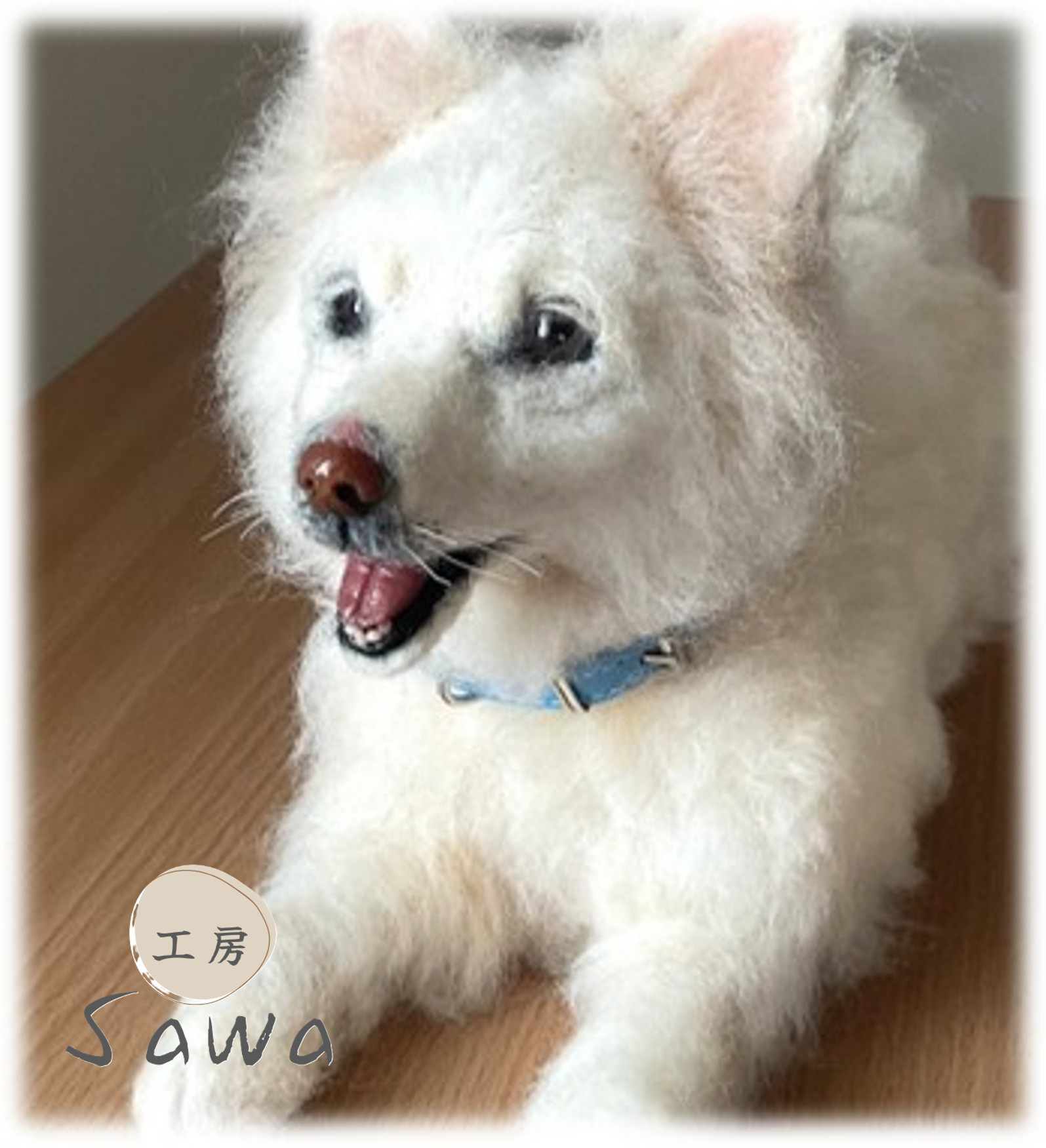 【オーダーメイド　羊毛フェルト】犬　猫　うちのこ　ペットロス 　リアル 全身　ハンドメイド