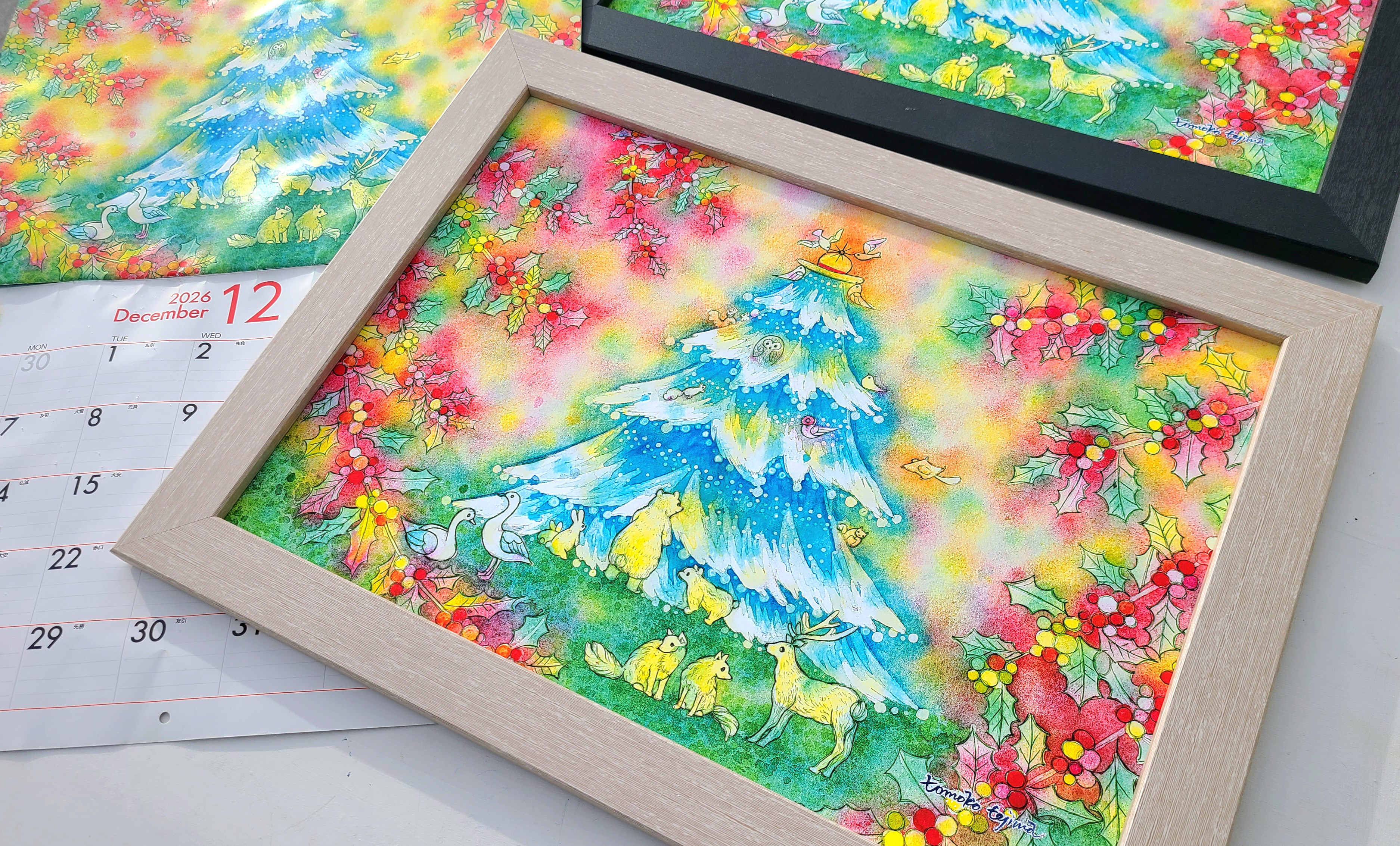 【★】帽子鳥のクリスマス　(Creema限定プレゼント付)