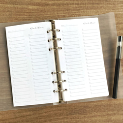A4サイズ ウィッシュリスト wish list チェックリスト todo list