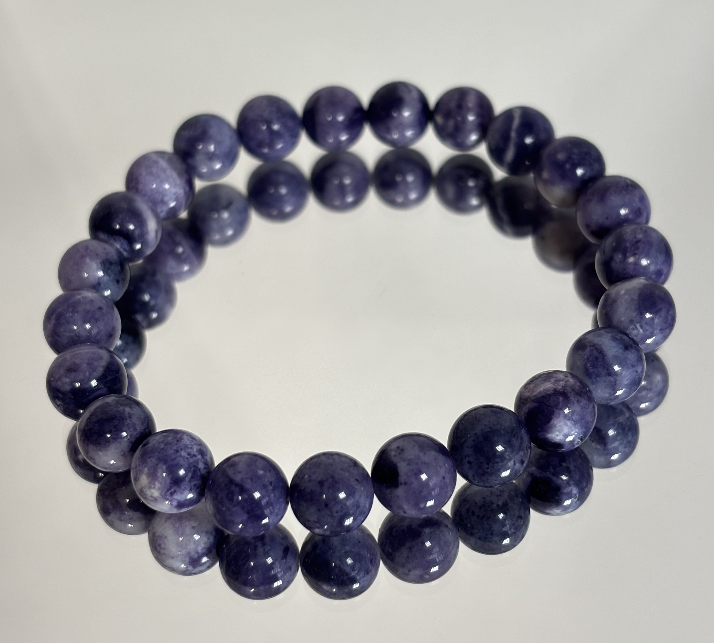 ティファニーストーン ブレスレット✨️大希少石✨️高品質天然石【石言葉】「才能開花」「自己成長」