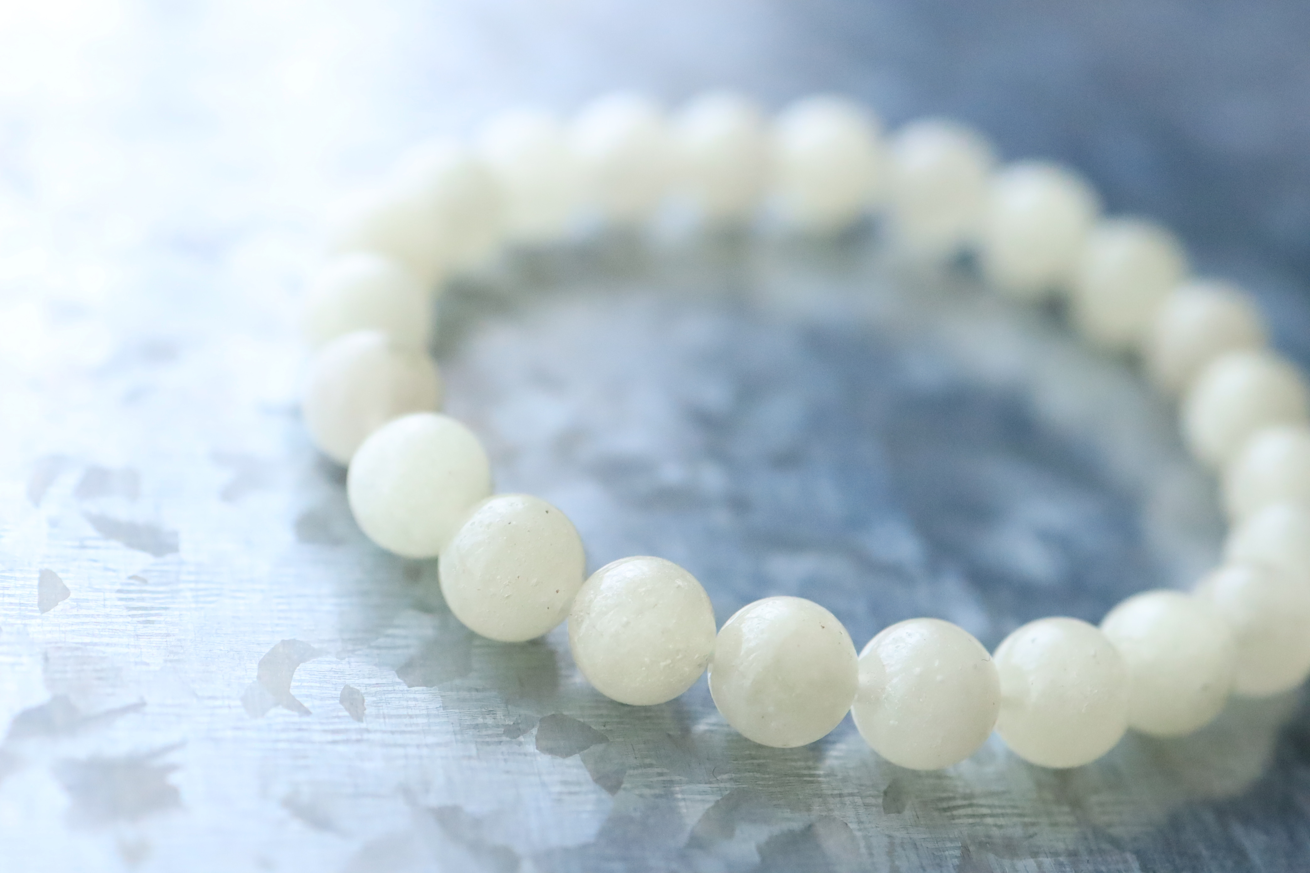 …☆スーパープレミアムブレス☆リビアングラス：8ミリ☆…☆天然石ブレスレット☆…