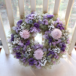 70cm) ＊特大＊秋を感じるアンティークスワッグ/ドライフラワー