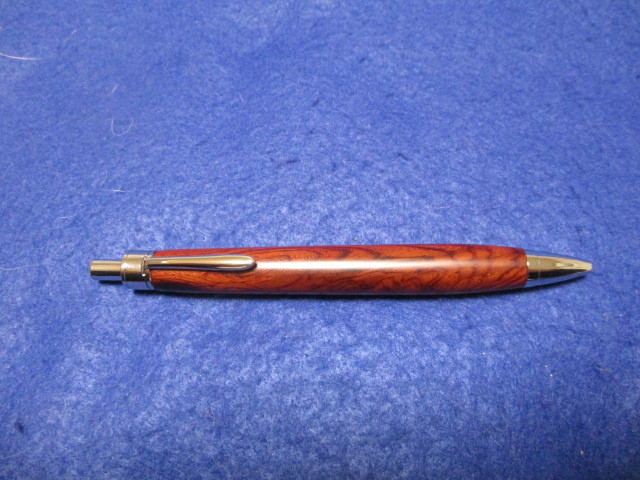 海南島黄花梨　中国産　世界最高峰　オイル仕上げ　木軸ボールペン(シャープペンシル)　超希少材