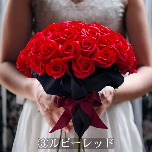 サヴォンローズM(70本)選べる18色｜咲き続ける高級ブーケ ソープ