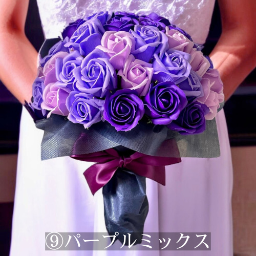 サヴォンローズM(70本)選べる18色｜咲き続ける高級ブーケ ソープ