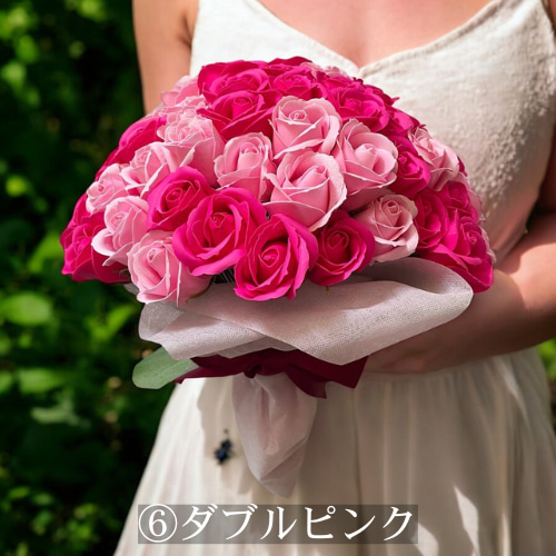 サヴォンローズM(70本)選べる18色｜咲き続ける高級ブーケ ソープ