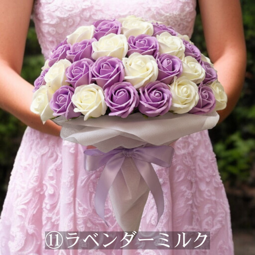 サヴォンローズM(70本)選べる18色｜咲き続ける高級ブーケ ソープ