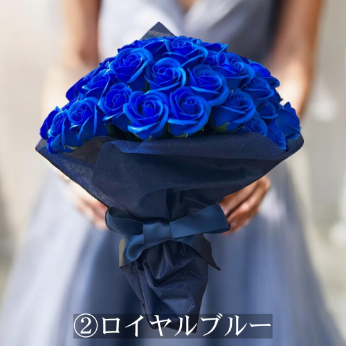 サヴォンローズM(70本)選べる18色｜咲き続ける高級ブーケ ソープ