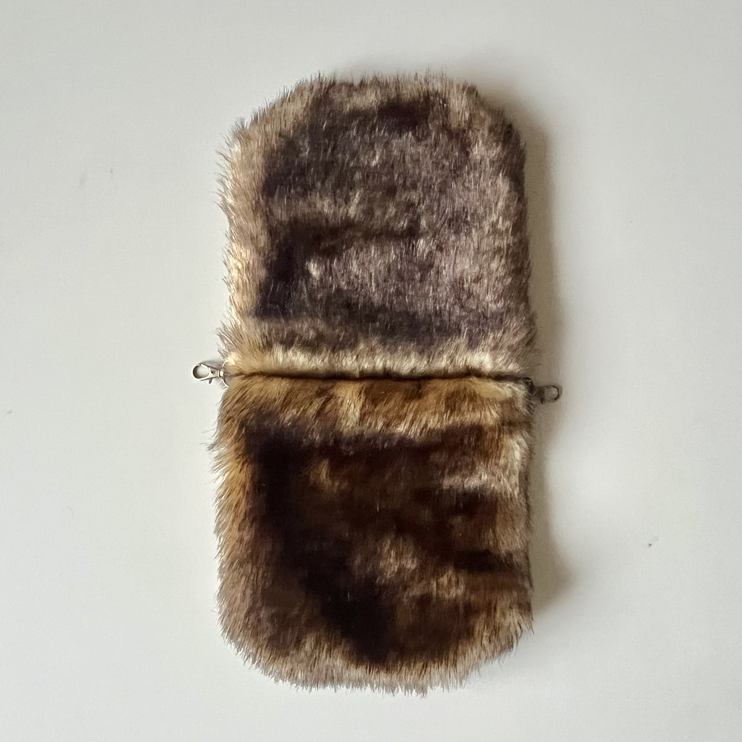 【Creema限定新春福袋2026＜竹＞】リボンショルダー＆フラワー柄ミニバッグ・エコファーカバーセット