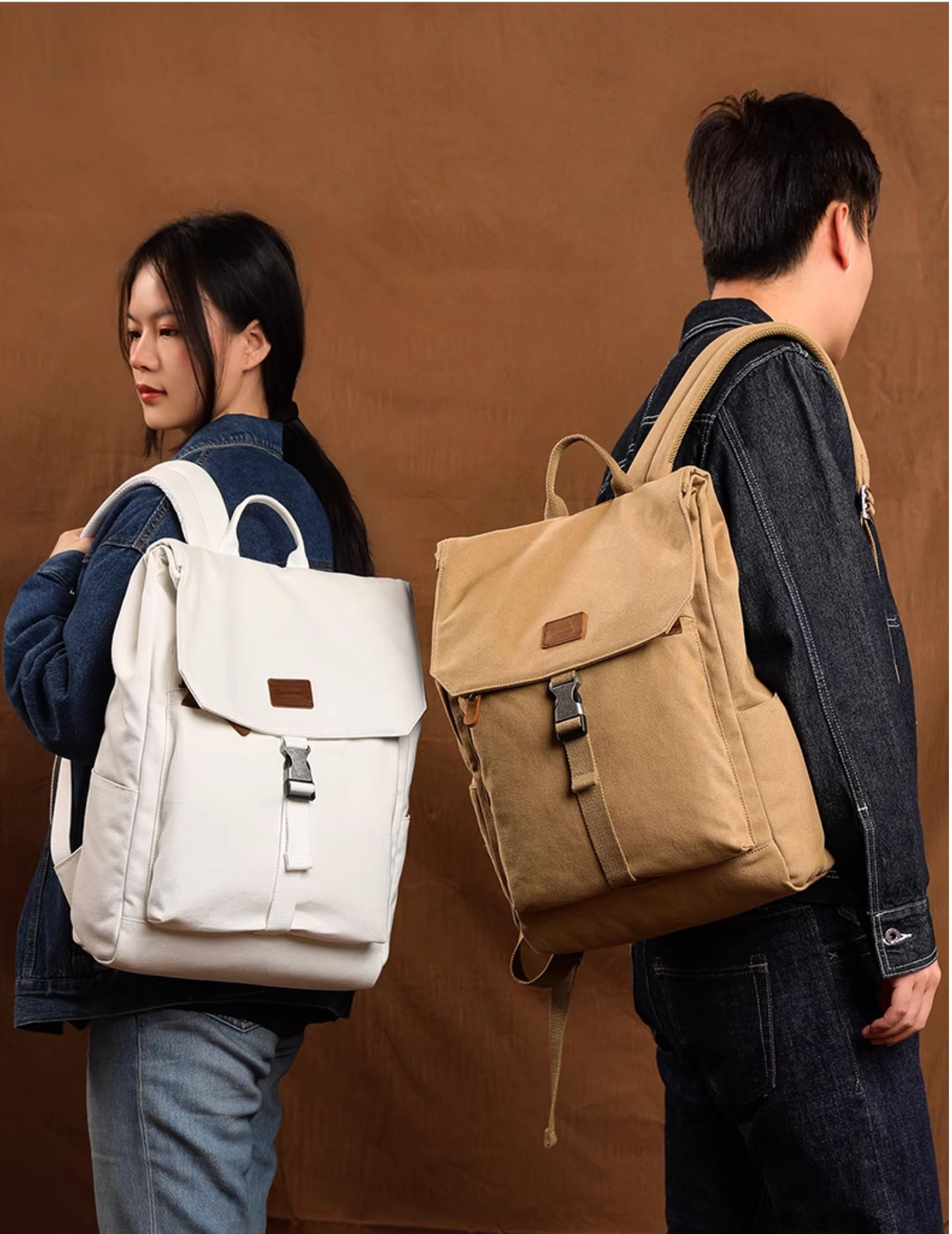 男性用リュックサック新型ランドセルアメリカンカジュアルパソコンバッグ旅行キャンバス大学生中学生ランドセル