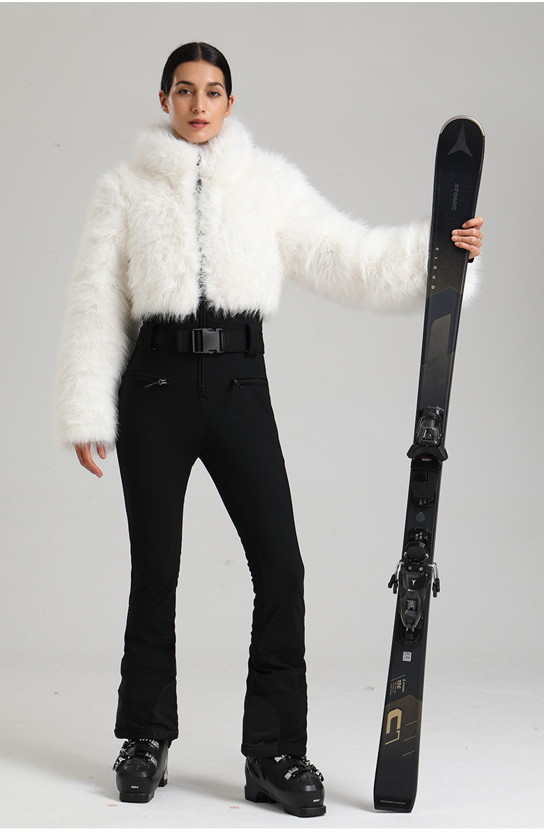 25-26秋冬 スノボウェア つなぎ もこもこ ツーセット 撥水 レディース オールインワン オーバーオール SN086