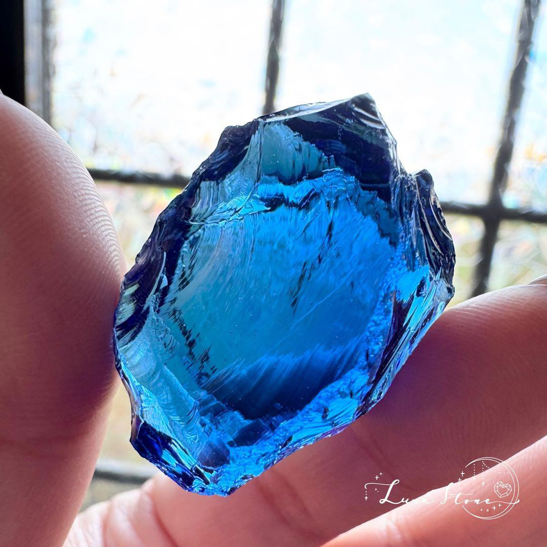 【シエラネバダ産 アンダラクリスタル】ディープブルー 神聖な癒しと活性の光