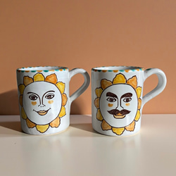 絵皿 26cm GEO042 マヨリカ焼き イタリア陶器 レモンとオリーブ柄 大皿