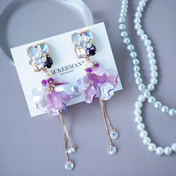 ACKERMAN定番】アシンメトリー天秤⚖️ピアス/イヤリング ピアス