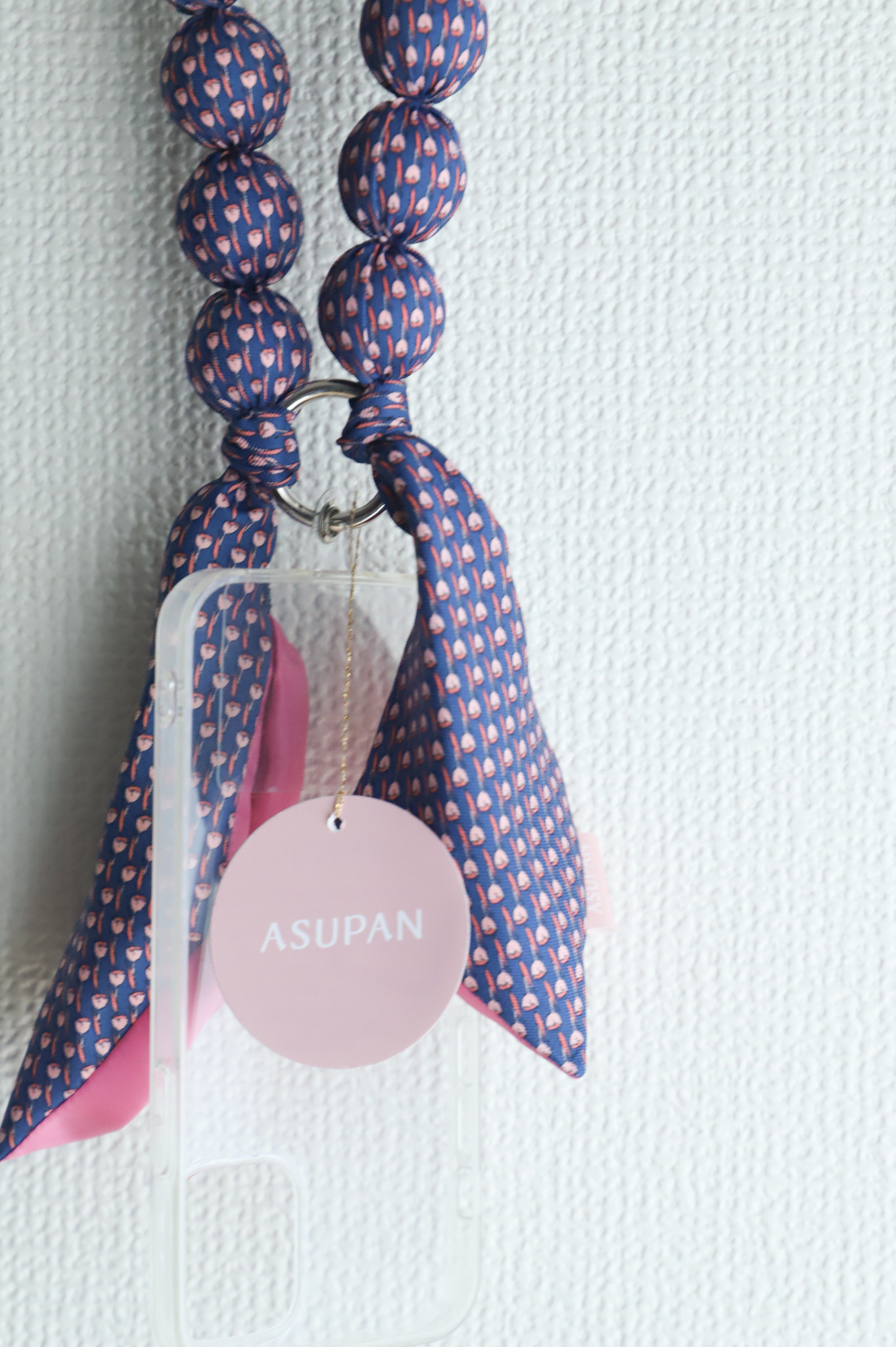 ぽこぽこスマホストラップ【ミニミニミニチュアチューリップ】