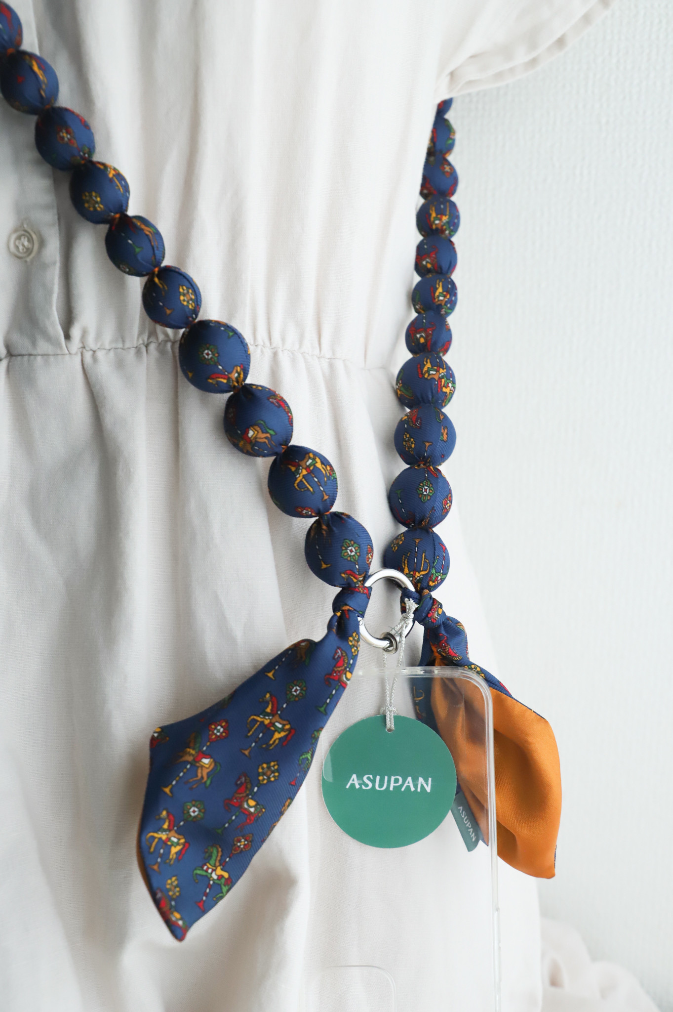 ぽこぽこスマホストラップ【真夜中に遊園地へ】