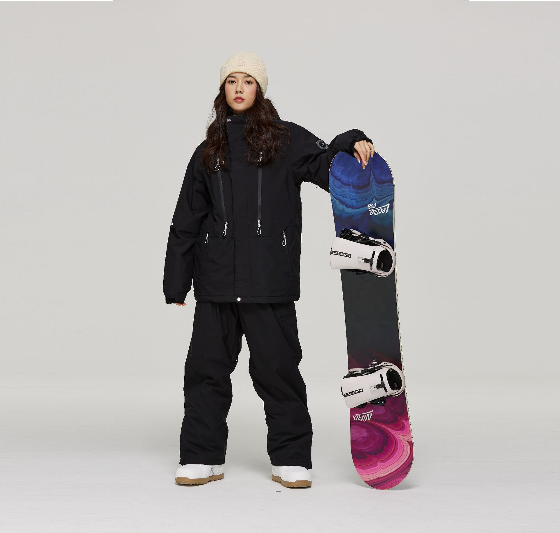 25-26秋冬限定 スノボウェア 上下セット 3L 撥水 メンズ レディース ジャケット パンツ SN095