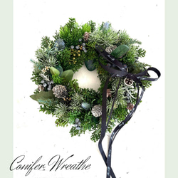 ユーカリのハーフリース ナチュラル シック 造花 おしゃれ インテリア