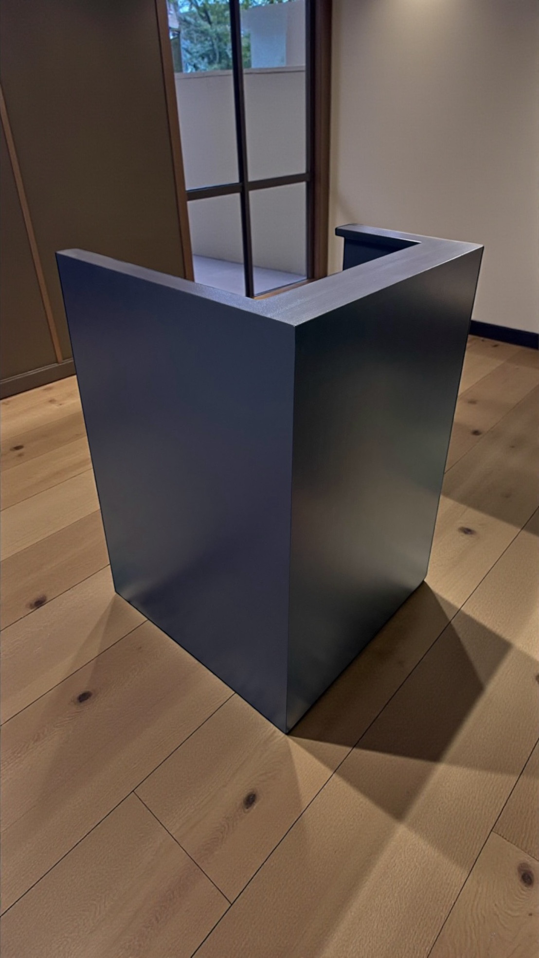 L型カウンター　　レジカウンター　受付カウンター