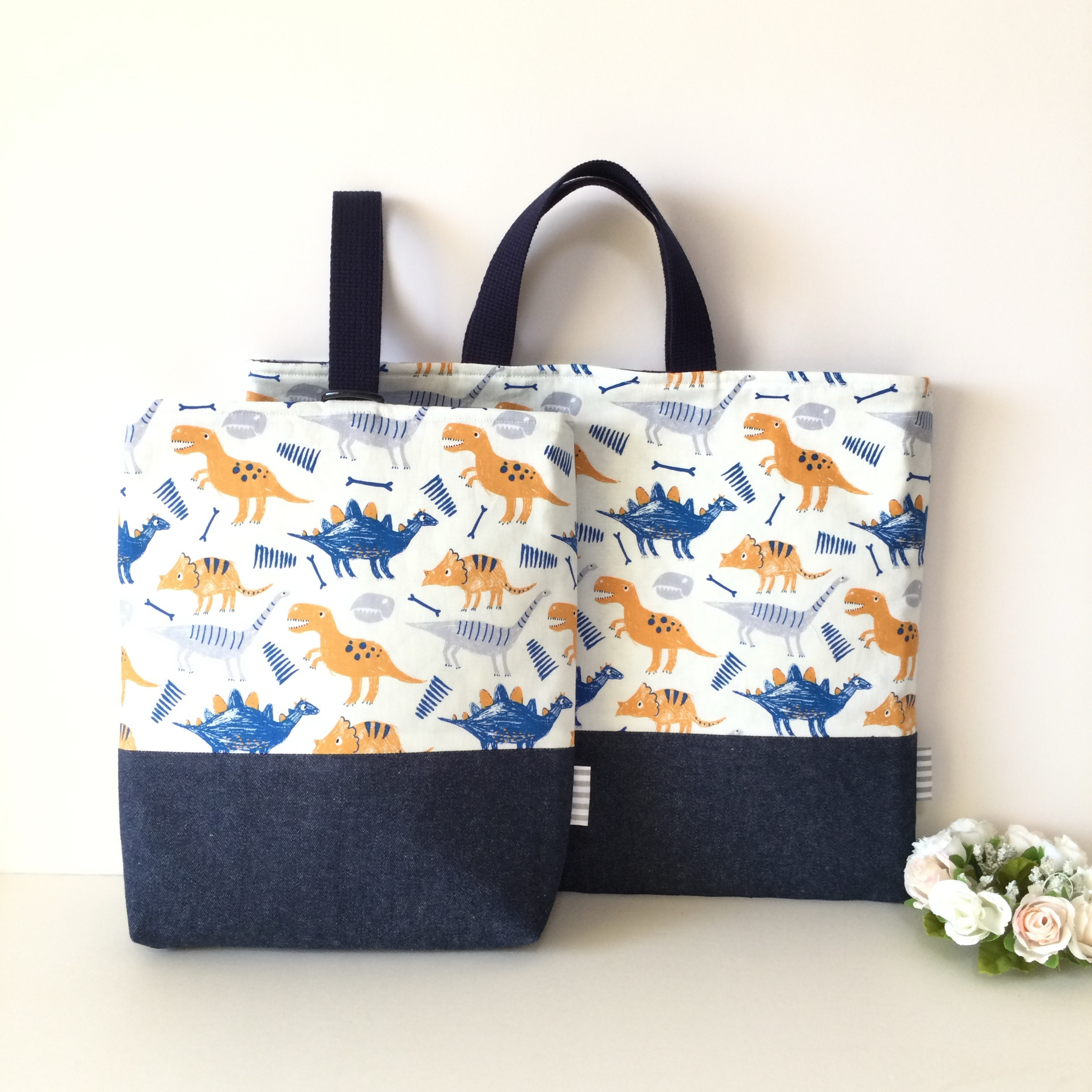 ♡ぼくの恐竜★通園通学２点セット♡～デコレクションズ〜