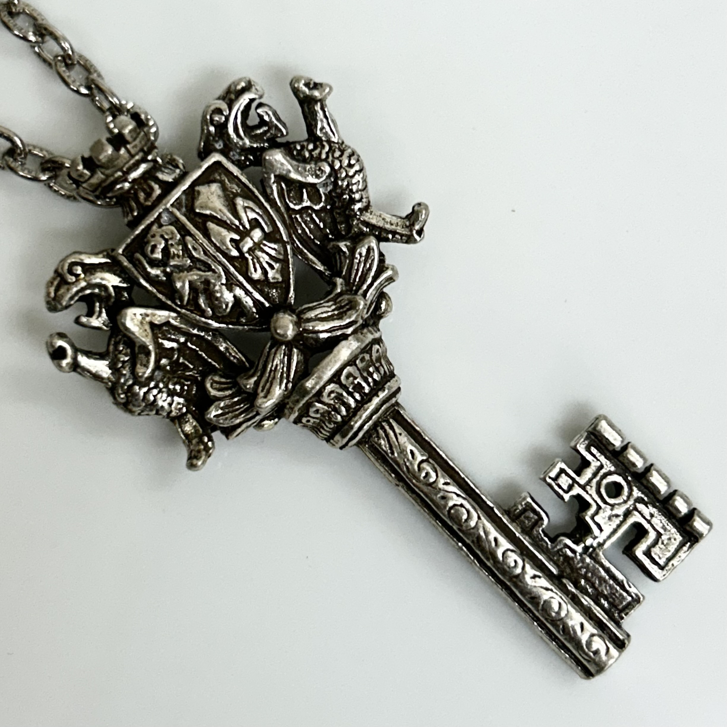 1980s～1990s ヴィンテージ MIRACLE ジュエリー ネックレス イギリス製 ミラクル ペンダント 鍵型