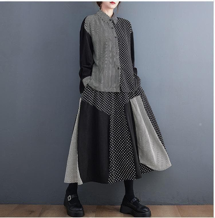 大きいサイズ セットアップ　レディース 秋　売れ筋　冬 　スカート　新品 長袖⭐