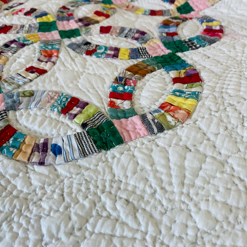 ハンドメイドパッチワーク（ダブルウェディング） その他インテリア