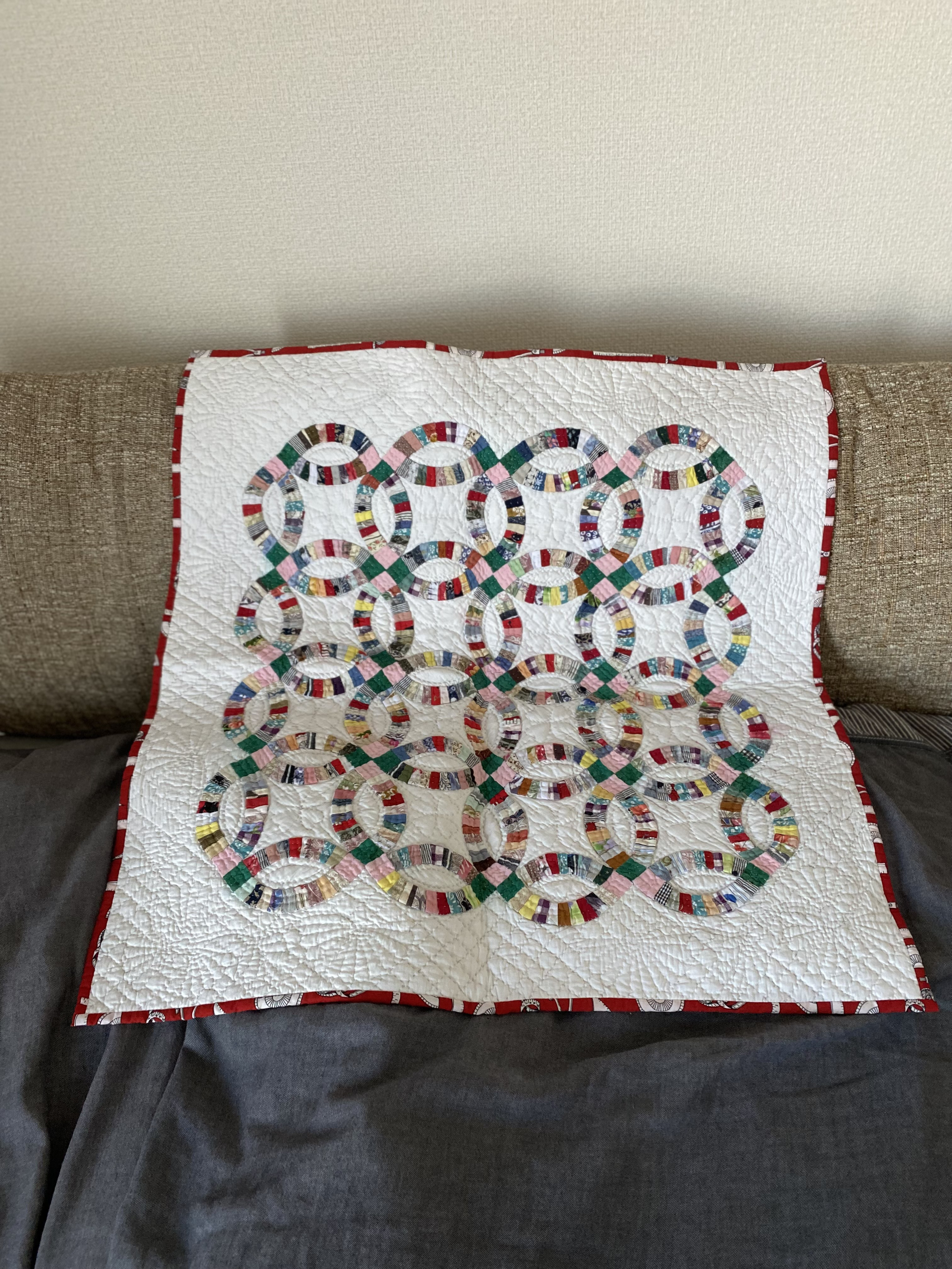 ハンドメイドパッチワーク（ダブルウェディング）