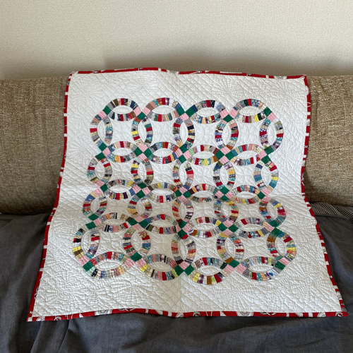 ハンドメイドパッチワーク（ダブルウェディング） その他インテリア