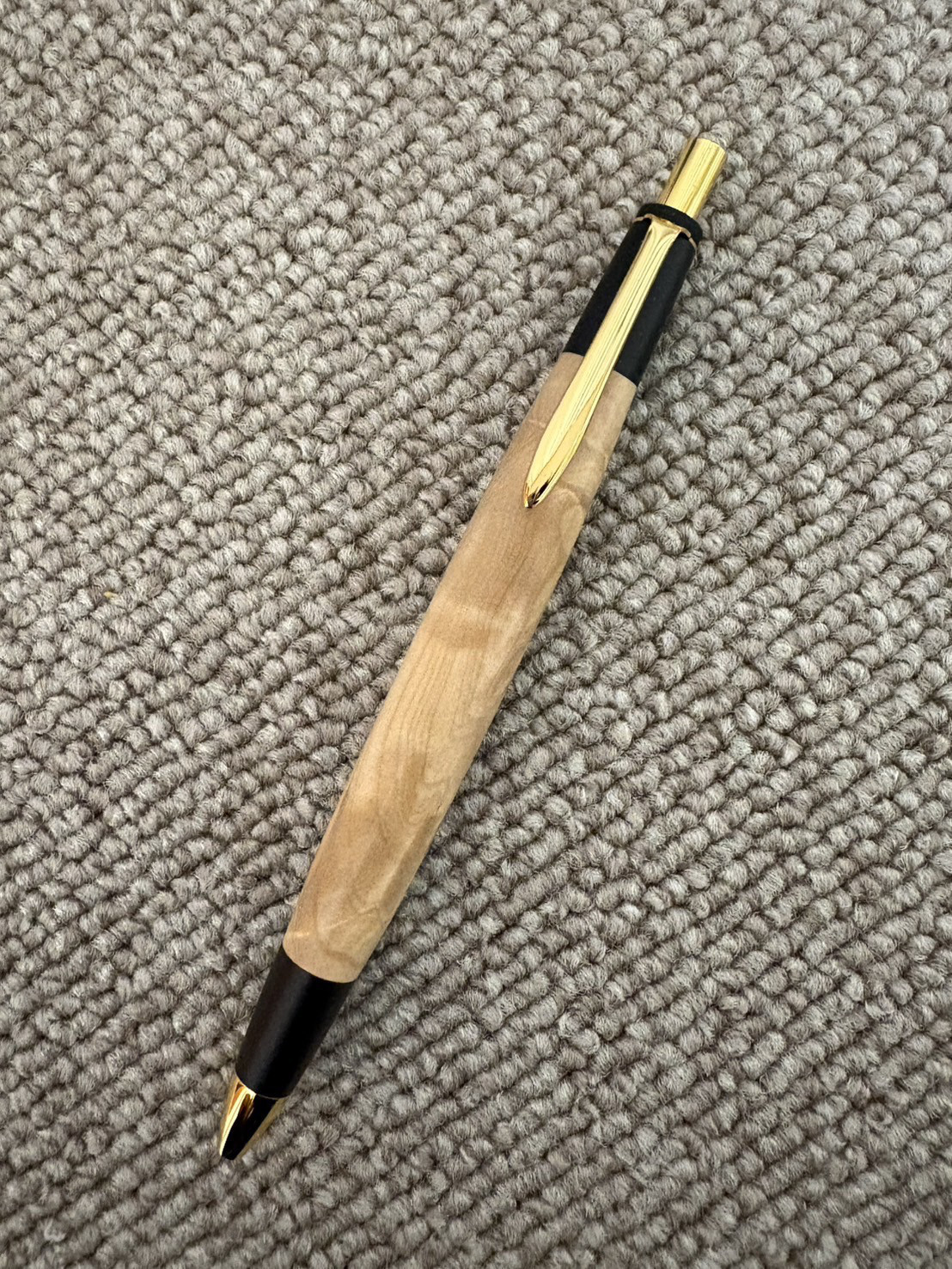 花梨瘤上杢 シャープペンシル 木軸