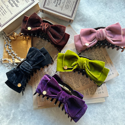 プレゼントにもおススメ♡ワイヤーリボン シュシュ ヘアゴム ヘア