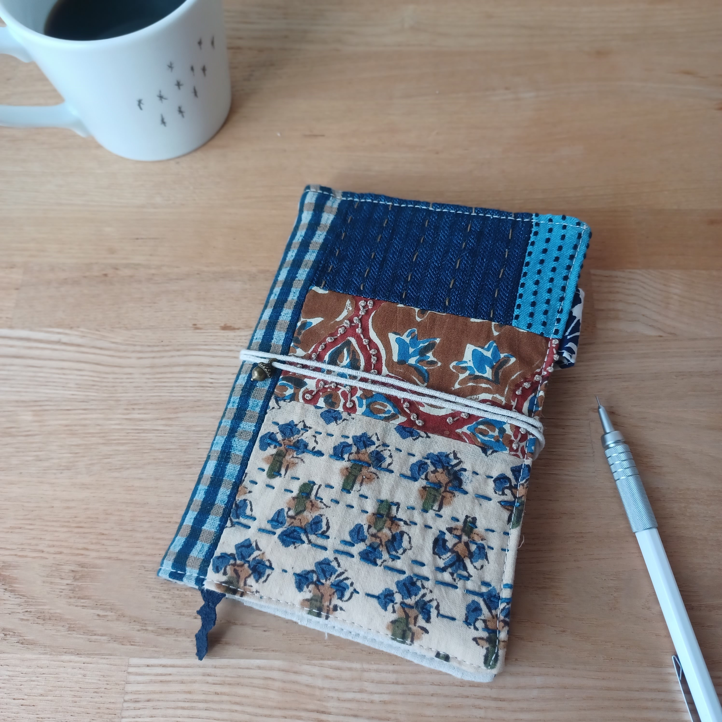 日々の手帖カバー｜indigo verse
