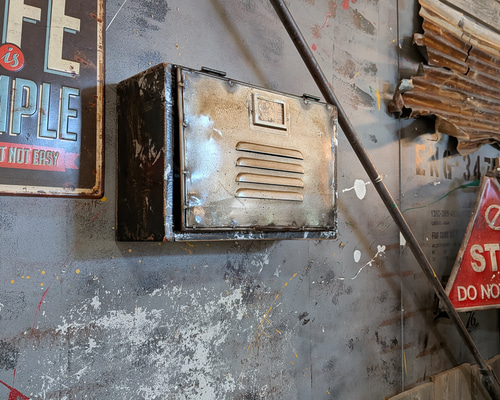 アメリカンヴィンテージを思わせる フリーボックス #インダストリアル