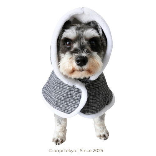 新作 】犬用 フード付きポンチョ ペット服・アクセサリー anpi 通販