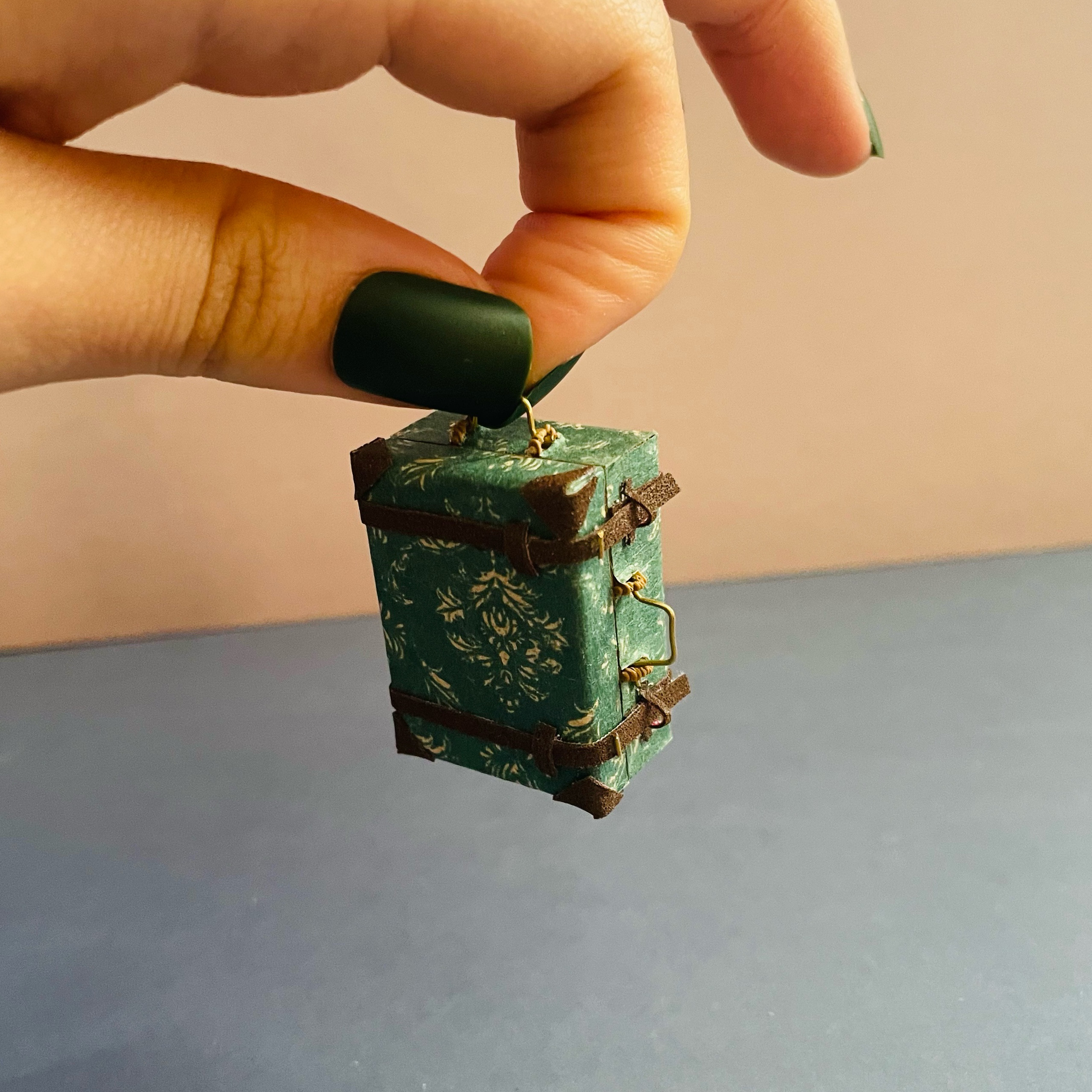 ミニチュアトランク 3サイズセット｜手紙と小物入り